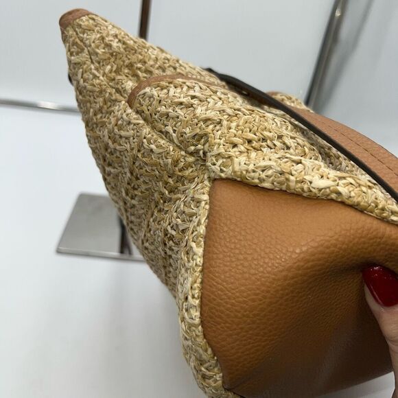 Rosetti Raffia and Embroidery Butterly Shoulder Bag - Picture 9 of 13